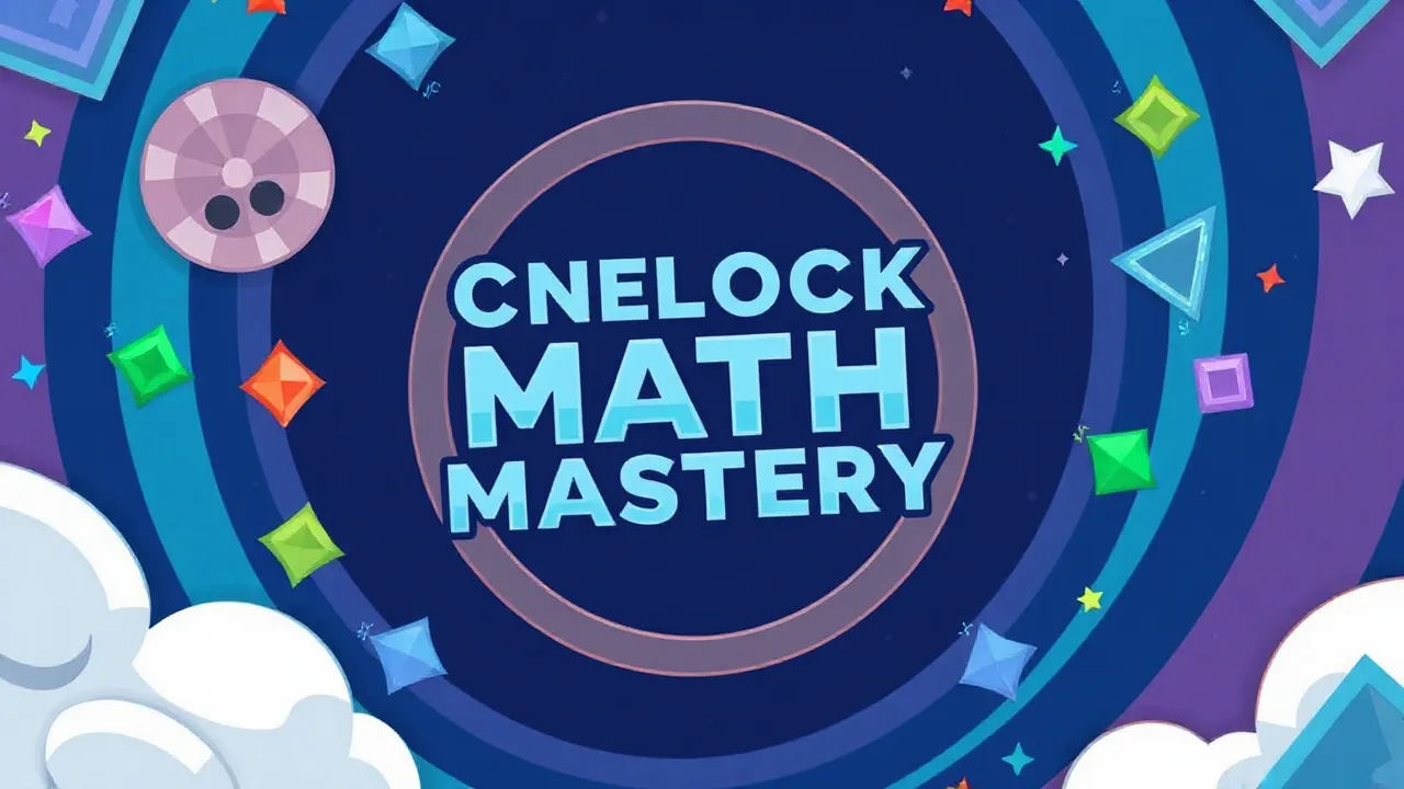 Unlock Math Mastery with safe cool math word games image