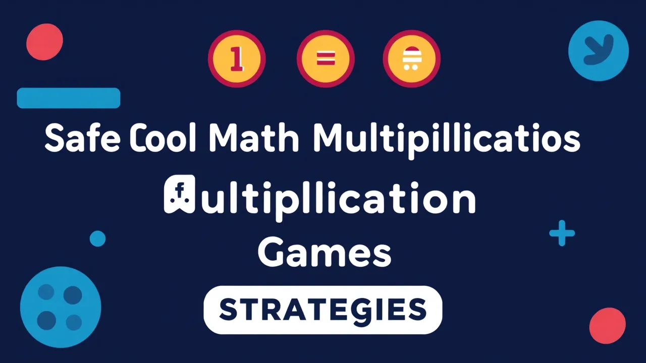Mastering Safe Cool Math Multiplication Games Strategies image