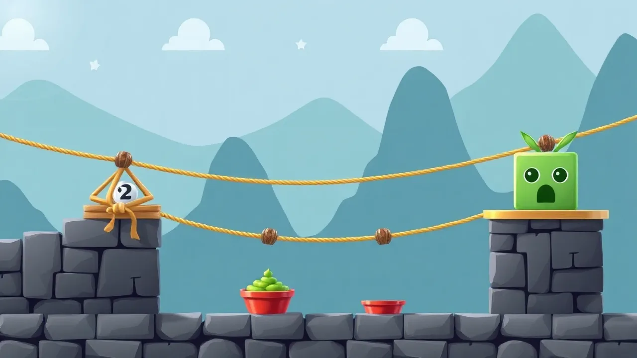 Cut Through Levels with coolmathgames cut the rope image