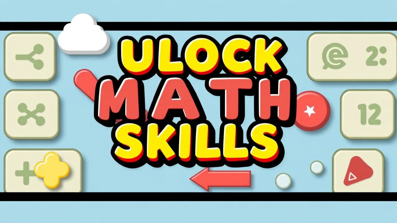 Unlock Math Skills with easy unblocked cool math educational games image