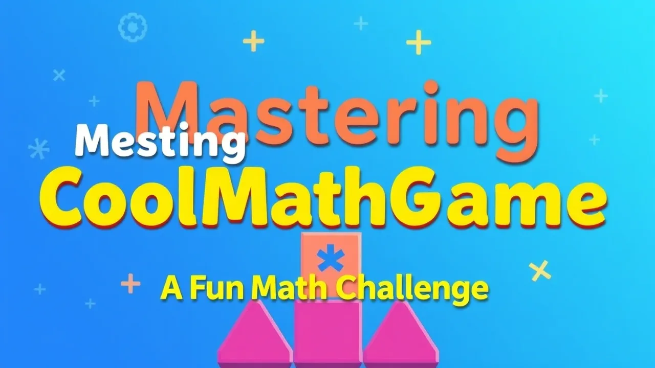 Mastering coolmathgame: A Fun Math Challenge image