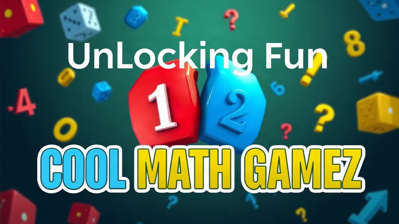 Unlocking Fun with cool math gamez image