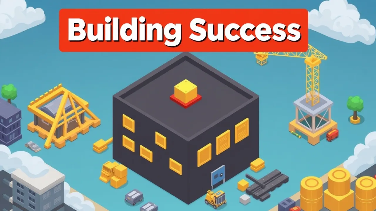 Building Success with idle builder cool math games image