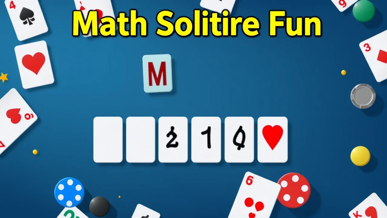 Math Solitaire Fun: Cool Game Strategies image