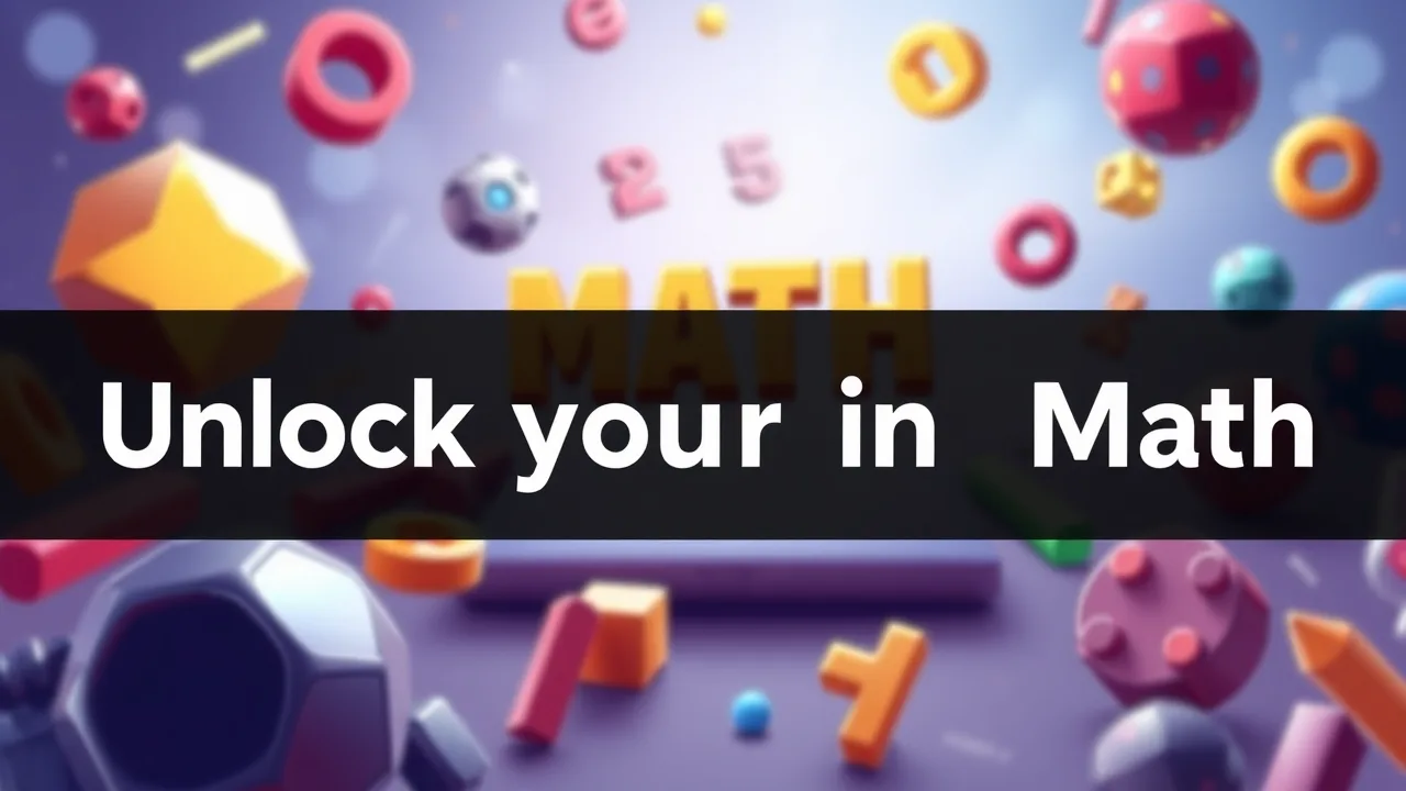 Unlock the Fun in Math with math games cool math image
