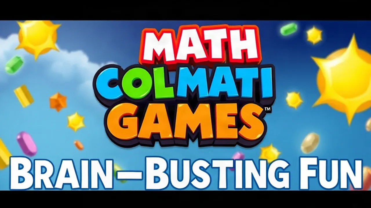 Cool Math Games: Brain-Busting Fun image