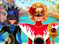 Ellie and Friends Venice Carnival background