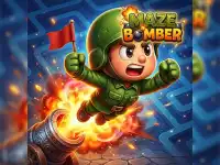 Maze Bomber Game background