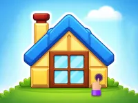 House Build Puzzle Game background
