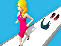 Beauty Race 3D background