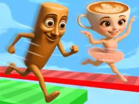 Brainrot Bridge Race 3D background