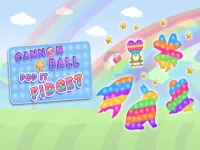 Cannon Ball Pop It Fidget Game