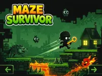 Maze Survivor   Platform Adventure Game background