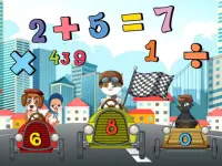 Math Memory Match background