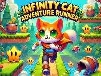 Infinity Cat Adventure Runner background