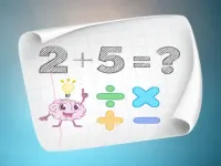 Guess number Quick math games background