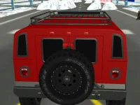 Snow Plow Jeep Driving