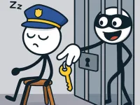 Thief Puzzle Long Hand Game background