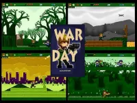 Platformer War Day background