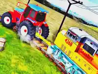Tractor Towing Train 2022 3D