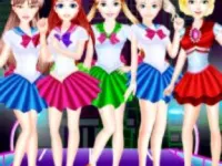 Sailor Battle Outfit background