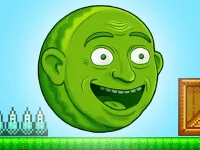 Funny Crazy Watermelon background