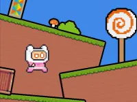 Pink Rush Speedrun Platformer background