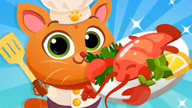 Lovely Virtual Cat At School